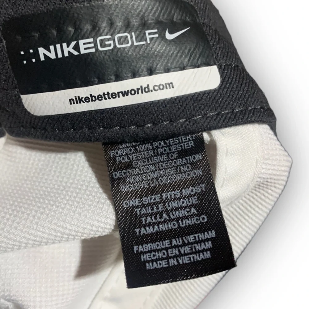 Nike Golf • White Velcro-Strap Cap / Hat - Picture 5 of 5